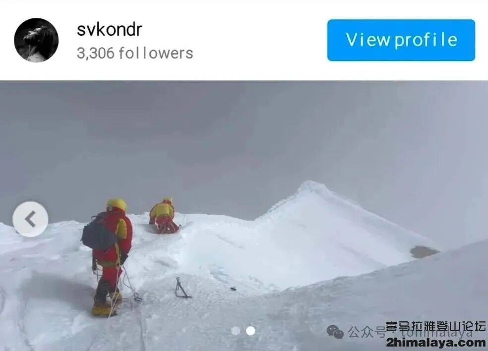 罗斯登山者首攀海拔8163米峰鲜少有人尝试西南壁的替换线路冰球突破豪华版尼泊尔]2025年年度十大探险活动2 - 俄(图4)